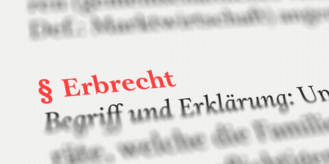 Erbrecht erklärt