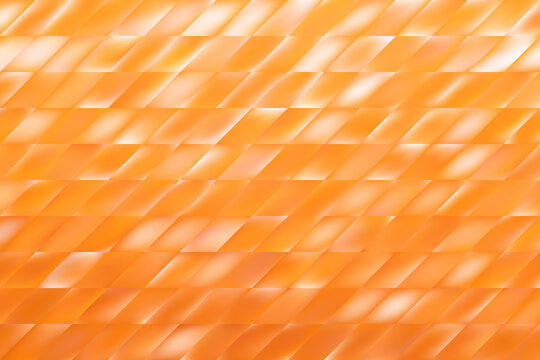 Abstract Mosaic Of Orange Mesh Rectangle Elements. Natural Gradient Background Template. Modern Blurred Multicolor Wallpaper. Vector Illustration Eps10