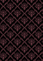 花模様パターン03（カラー）