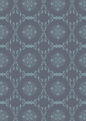 花模様パターン04（カラー）