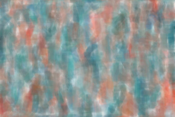 Blue and red lines and stripes Watercolor abstract paint background.