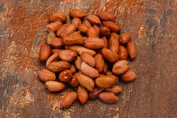 Raw peanut heap - for roast