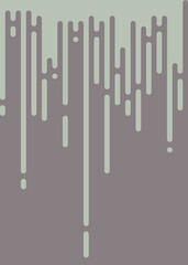 Seafoam color Abstract Rounded Color Lines halftone transition background illustration