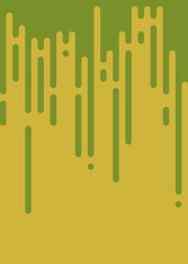 Old Gold color Abstract Rounded Color Lines halftone transition background illustration