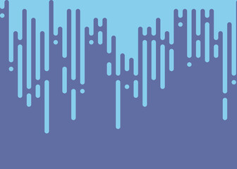 Sky Blue color Abstract Rounded Color Lines halftone transition background illustration