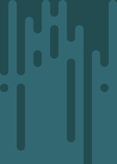 Peacock Blue color Abstract Rounded Color Lines halftone transition background illustration