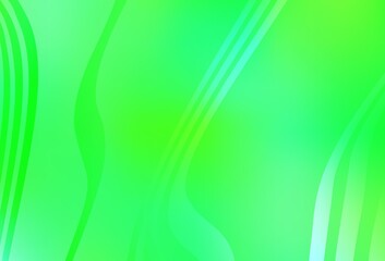 Light Green, Yellow vector colorful blur background.