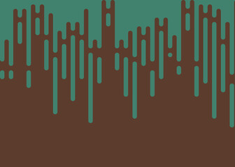 Viridian color Abstract Rounded Color Lines halftone transition background illustration