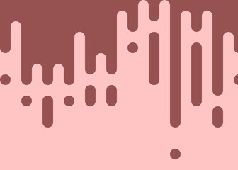 Marsala color Abstract Rounded Color Lines halftone transition background illustration