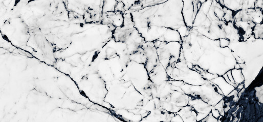 Carrara statuarietto white marble with aqua curly streaks, calacatta glossy marble for ceramic wall tile, slab tile and floor tile, luxurious art ideas concept. detailed structure of marble. 