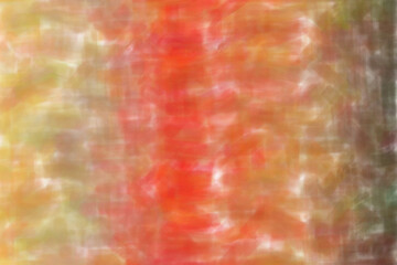 Red and yellow waves Watercolor abstract paint background.