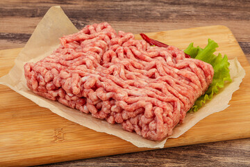 Minced meat - pork and beef