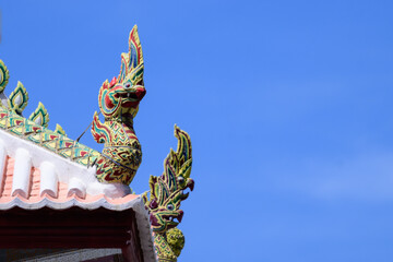 Gable of the Buddhist Church