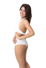 Fototapeta premium young woman bikini