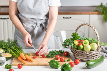 woman cooking