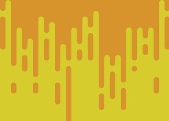 Obraz premium Golden Orange color Abstract Rounded Color Lines halftone transition background illustration