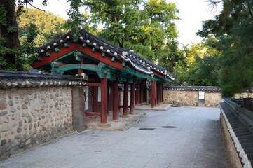 Naklejka premium South Korea Jeonjuhyanggyo Confucian School 