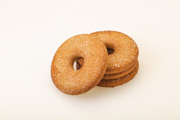 Sweet and crispy ginger cookies