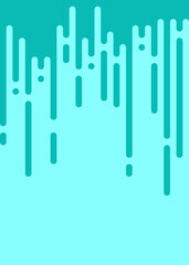 Tiffany Blue color Abstract Rounded Color Lines halftone transition background illustration