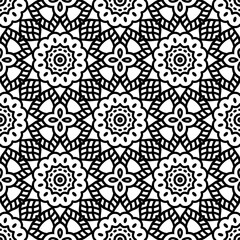Seamless pattern. Vintage decorative elements