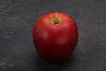 Red sweet tasty apple fruit