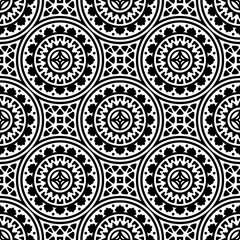 Seamless pattern. Vintage decorative elements
