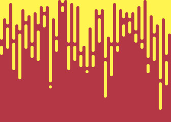 Pastel Yellow color Abstract Rounded Color Lines halftone transition background illustration