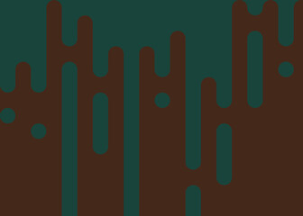 Deep Teal color Abstract Rounded Color Lines halftone transition background illustration