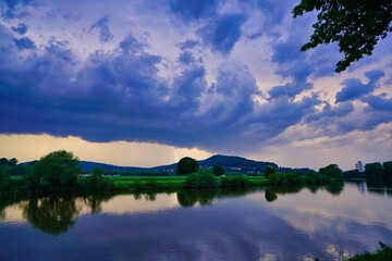 lake and sky
