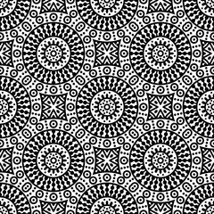 Seamless pattern. Vintage decorative elements