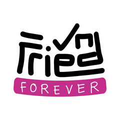 Design for celebrating Friendship Day