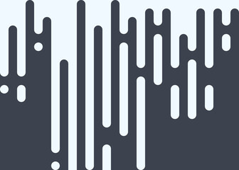 Resene Indian Ink color Abstract Rounded Color Lines halftone transition background illustration