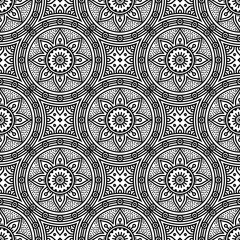 Seamless pattern. Vintage decorative elements