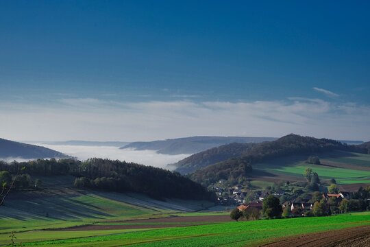 landscape with mountains © sturmschaden