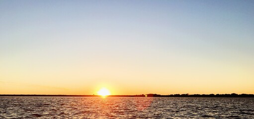 sunset at the beach, Cumberland Island, Georgia