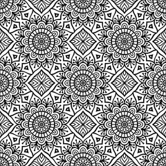 Seamless pattern. Vintage decorative elements