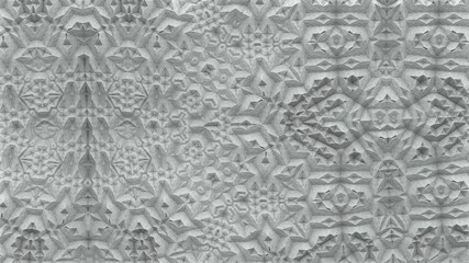 Texture 3D background of recursive  fractal pattern 075d