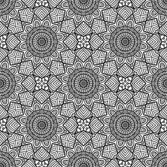 Seamless pattern. Vintage decorative elements