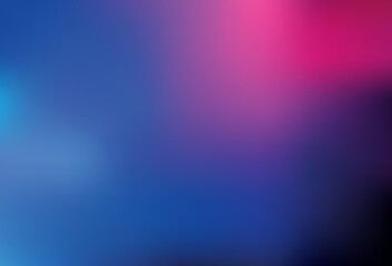 Dark Blue, Red vector blurred bright template.