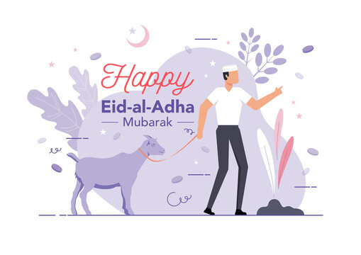 Eid al Adha sacrifice concept