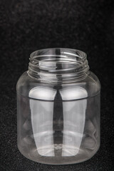 Plastic translucent beaches for drinks.