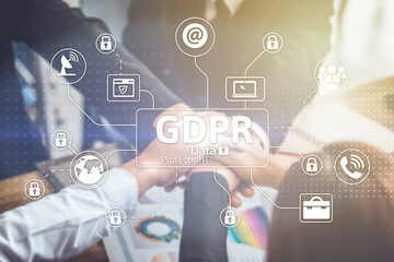 business people group and Team management consulting with construction engineer architect and secretary working with safety hat and holding blueprint for management business plan.work with confident.