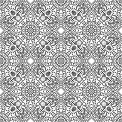 Seamless pattern. Vintage decorative elements