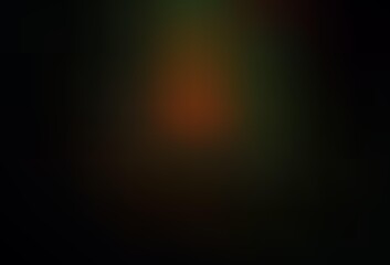 Dark Orange vector abstract blurred background.