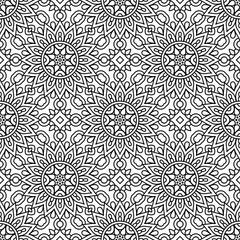 Seamless pattern. Vintage decorative elements