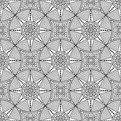 Seamless pattern. Vintage decorative elements