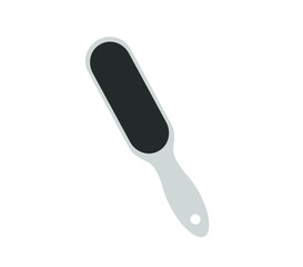 Feet file vector icon. Feet care vector. 
