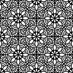 Seamless pattern. Vintage decorative elements