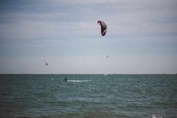 Hayling Island wind surfer