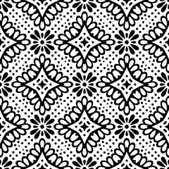 Seamless pattern. Vintage decorative elements